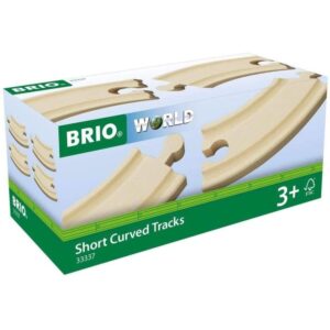 Brio Short Curved Track - 4 Pack