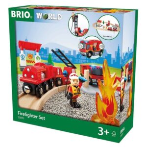 Rescue Firefighter Set - Brio World