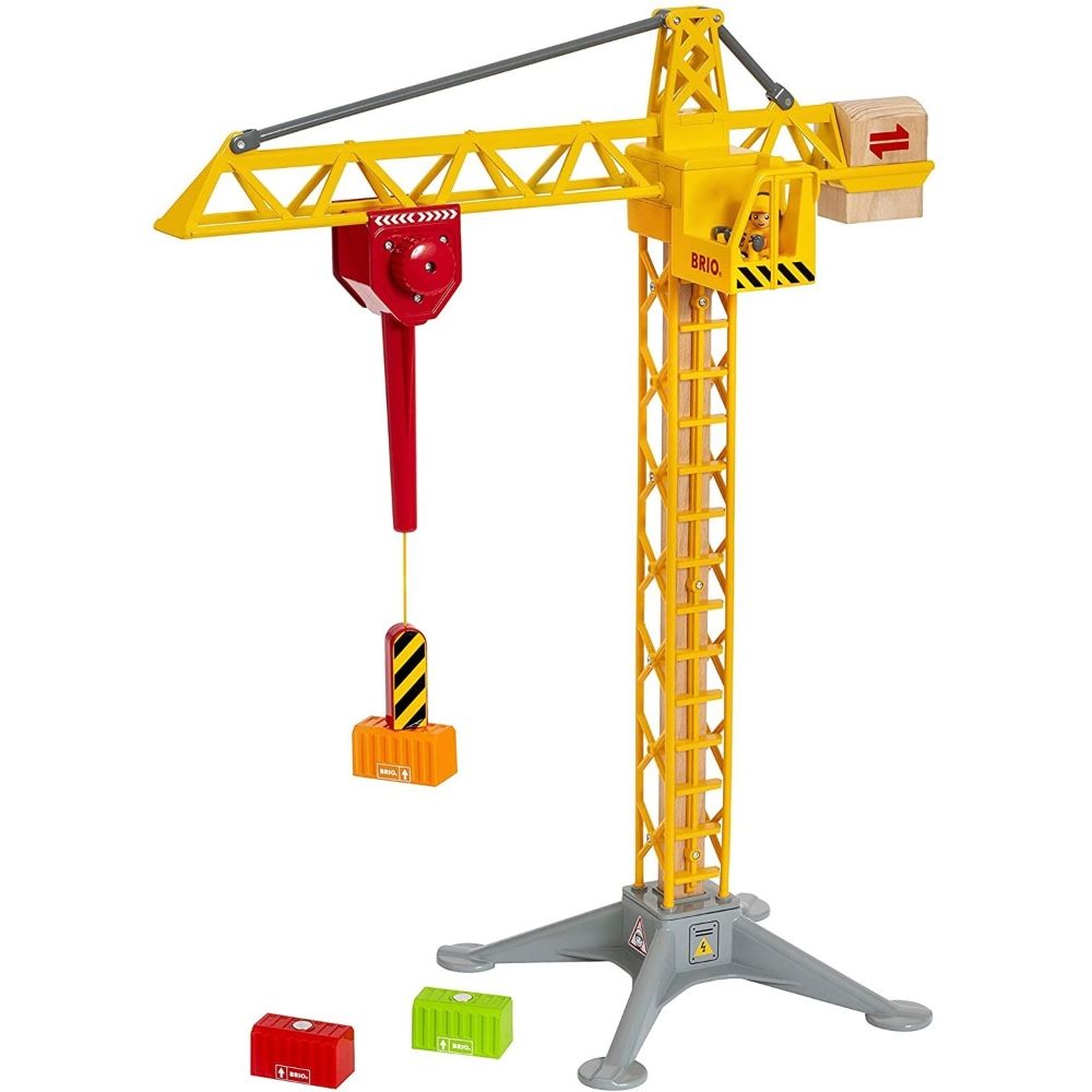 Light Up Construction Crane - Toys & Co. - Brio