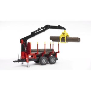 Logging Trailer with Grabber Logging Trailer with Grabber