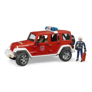 Jeep Wrangler Rubicon Fire Vehicle with Fireman