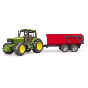 John Deere Tractor 6920 with Tipping Trailer