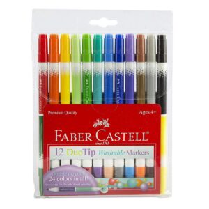 Duotip Washable Markers 12 Pack Duotip Washable Markers 12 Pack