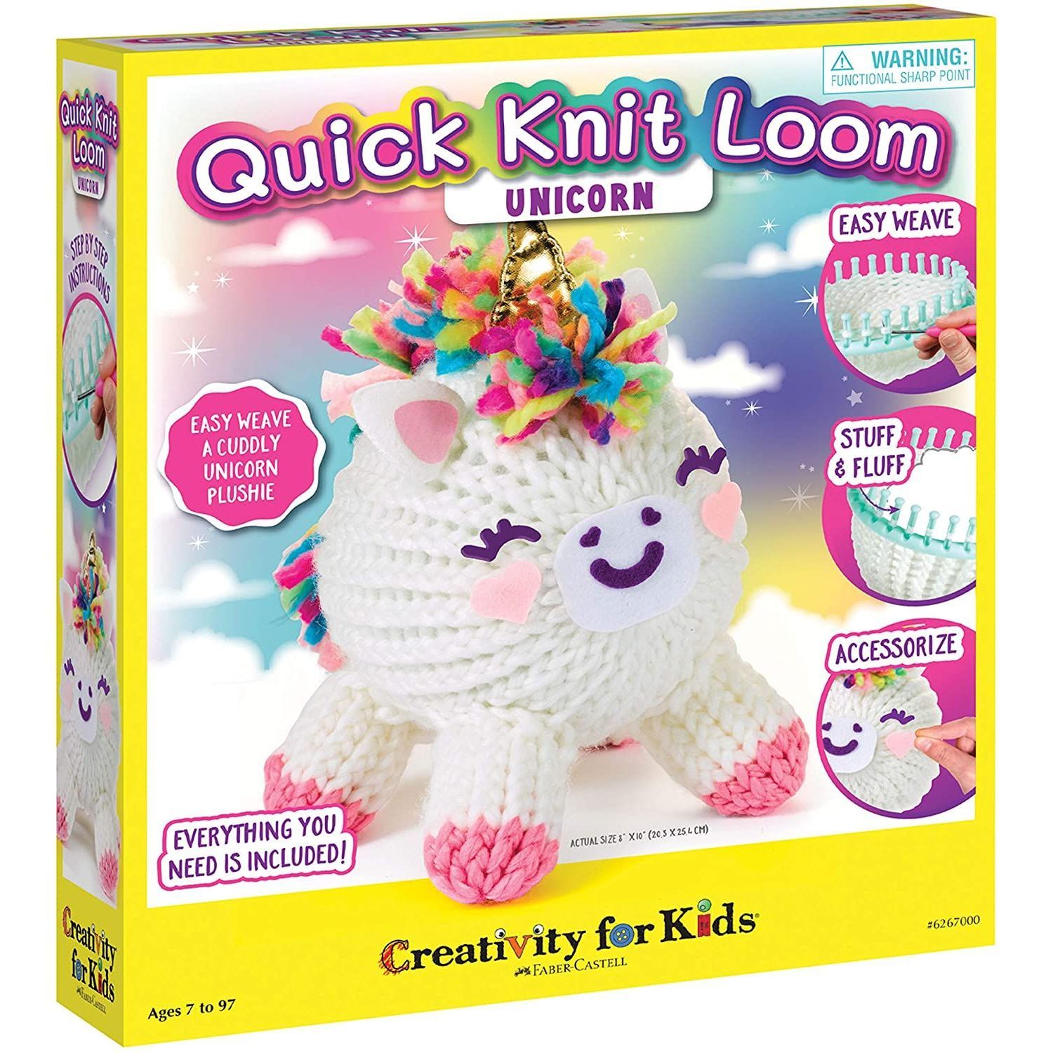 Quick Knit Loom Unicorn - Toys & Co. - Creativity For Kids
