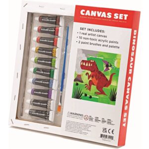 Dinosaur Canvas Set