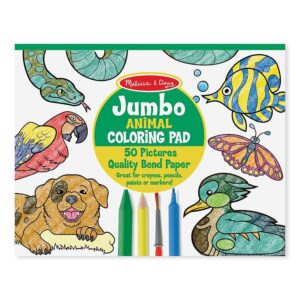 Jumbo Coloring Pad - Animals Jumbo Coloring Pad - Animals