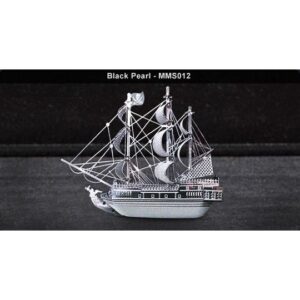 Black Pearl Pirate Ship - Metal Works