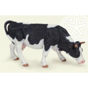 Black & White Grazing Cow Black & White Grazing Cow