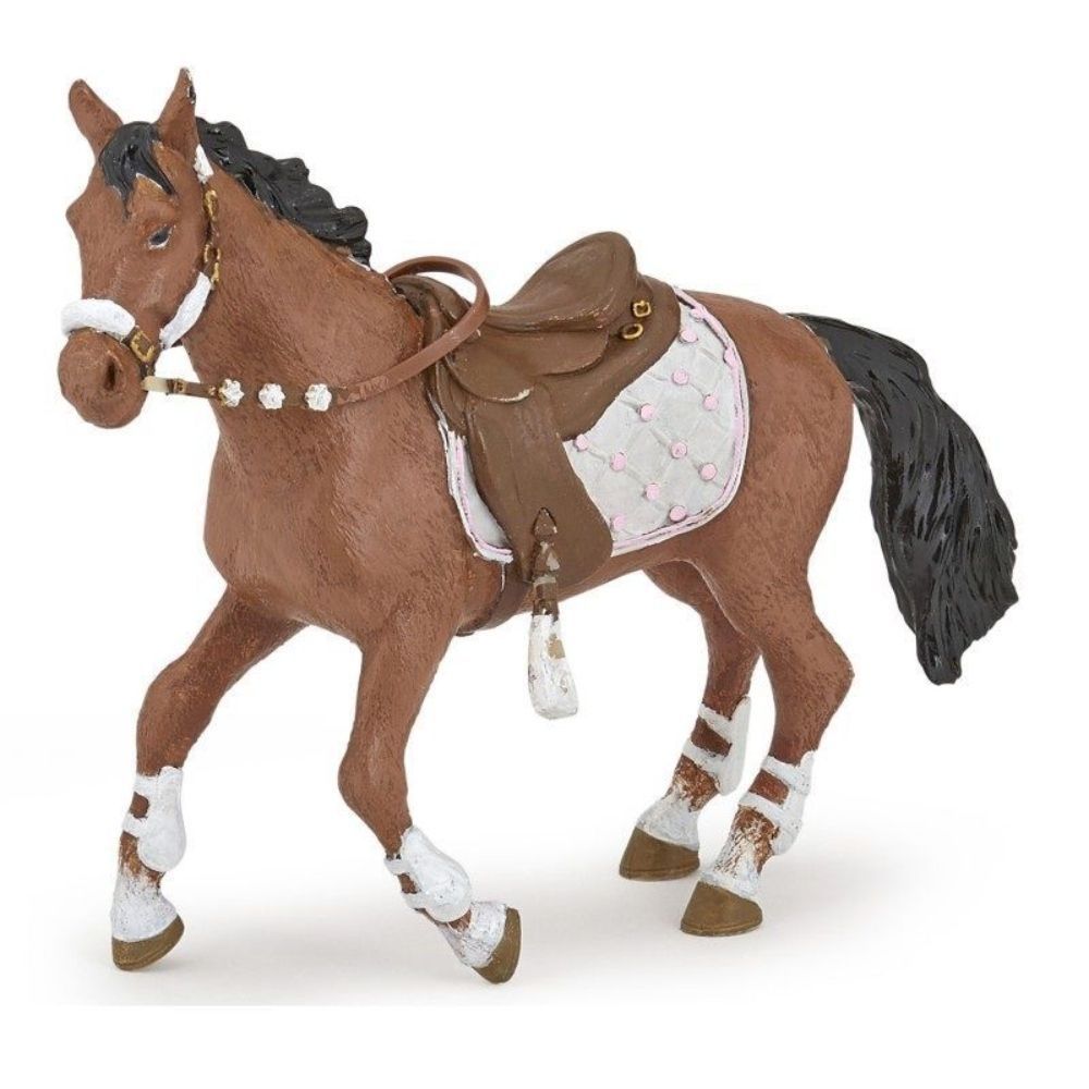 Winter Riding Girl Horse Toys & Co. Papo