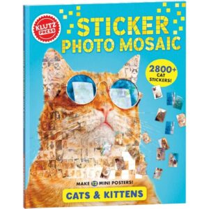 Cat & Kittens Sticker Mosaic