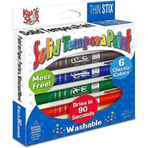 Thin Stix Tempera Paint 6 Piece Thin Stix Tempera Paint 6 Piece
