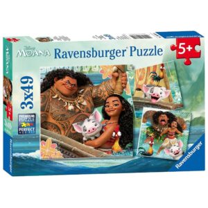 Born to Voyage - Disney Moana 3 x 49 pcs. Born to Voyage - Disney Moana 3 x 49 pcs.