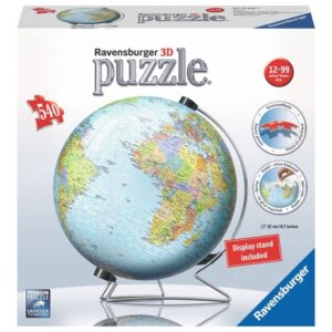 Earth Globe 3D Puzzle 540 pcs.