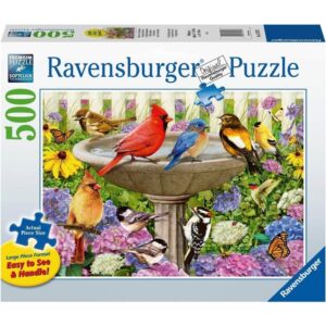 At The Birdbath Lg 500 Pc At The Birdbath Lg 500 Pc