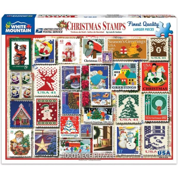 Christmas Stamps 1000 Pc