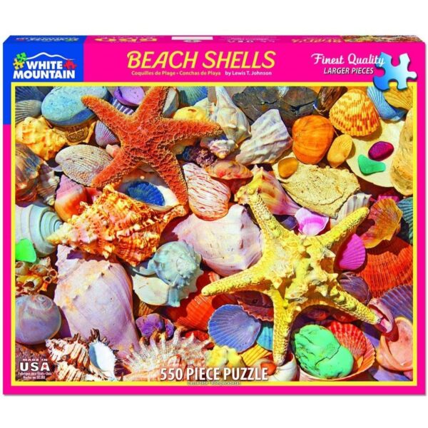 Beach Shells 550 Pc