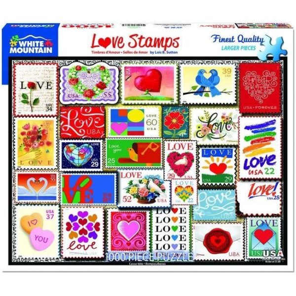 Love Stamps 1000 pc