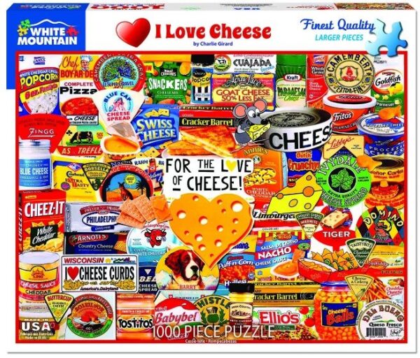 I Love Cheese 1000 PC