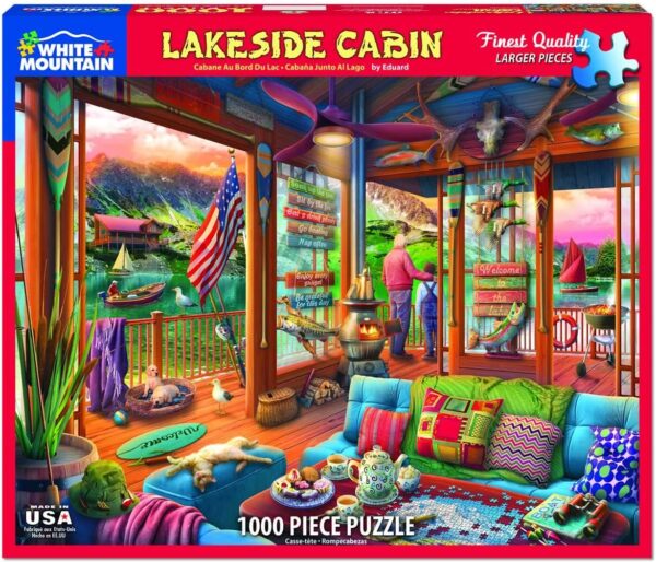 Lakeside Cabin 1000 Pc