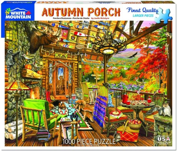 Autumn Porch 1000 Pc