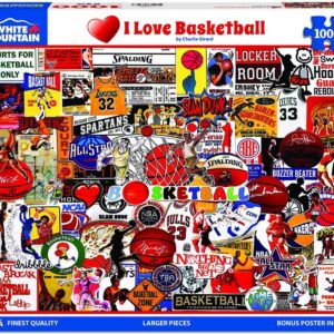 I Love Basketball 1000 Pc I Love Basketball 1000 Pc