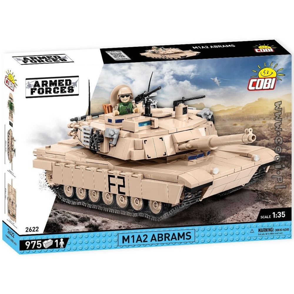 Toys & Co. Cobi Blocks - Abrams M1A2 Tank Piece