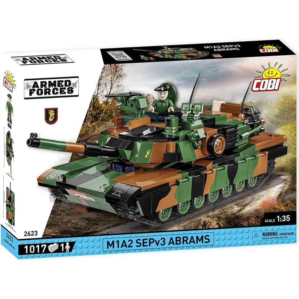Abrams M1A2 Tank Sepv3 1000 Piece - Toys & Co. - Cobi Blocks