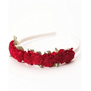 Flower Headband Red Flower Headband Red