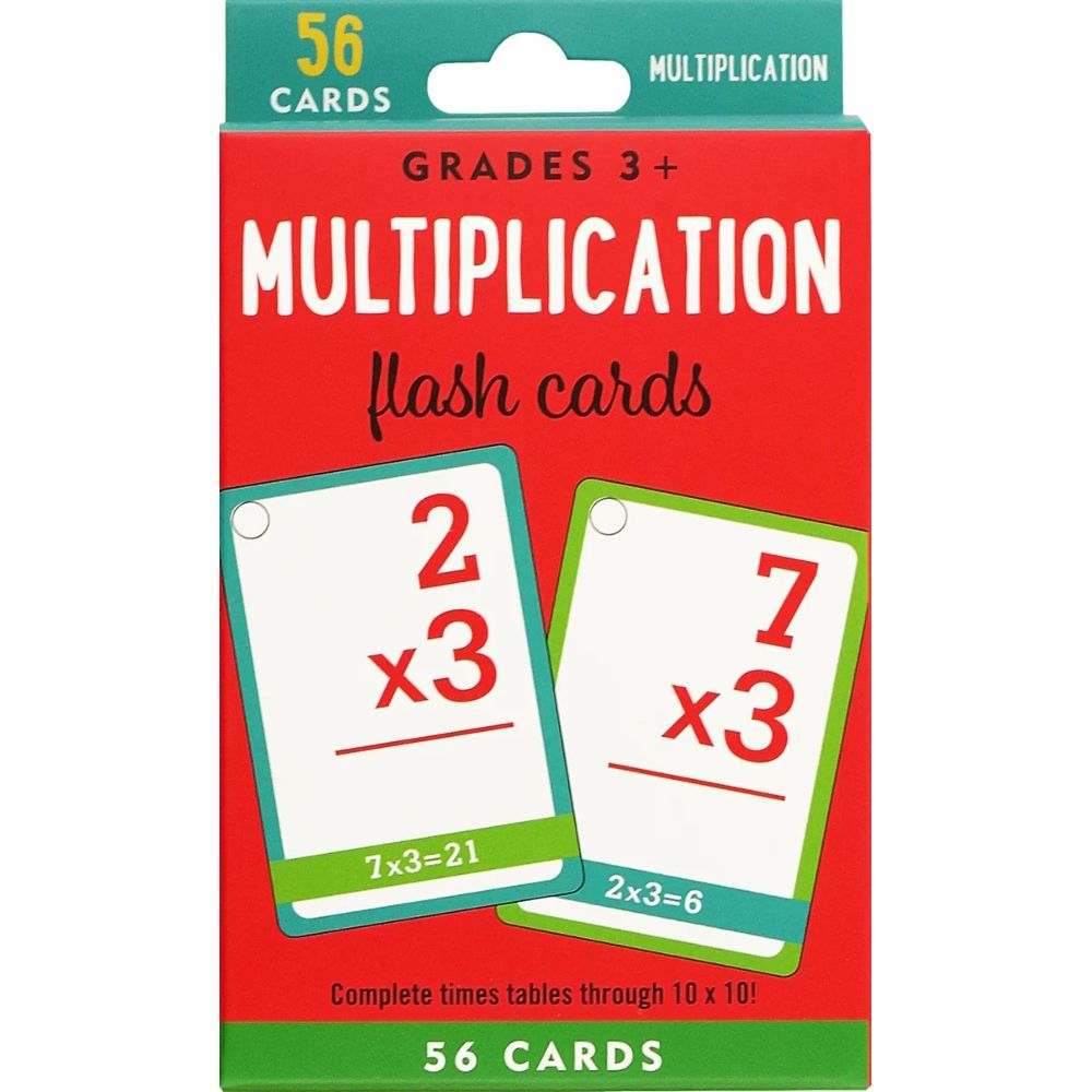 Multiplication Flash Cards Toys & Co. Peter Pauper Press