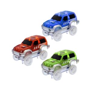 Race Cars Flashing LED - 3 Pack Race Cars Flashing LED - 3 Pack