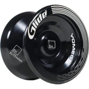 Glide Wing Shape Aluminum Yo-Yo Black Glide Wing Shape Aluminum Yo-Yo Black