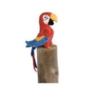 Gabby Red Parrot 7 Inch Gabby Red Parrot 7 Inch