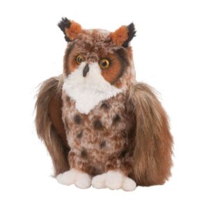Einstein Great Horned Owl 9 Inch Einstein Great Horned Owl 9 Inch