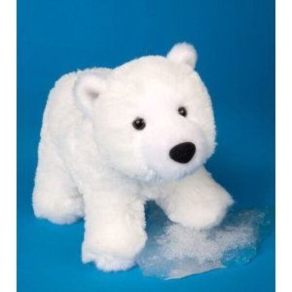 Whitey Polar  Bear 8 Inch