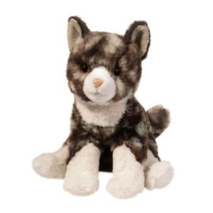Trixie Cat Gray White Soft 9 Inches Trixie Cat Gray White Soft 9 Inches