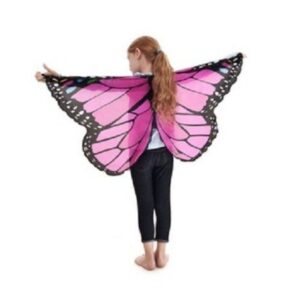 Monarch Pink Glitter Wings Monarch Pink Glitter Wings