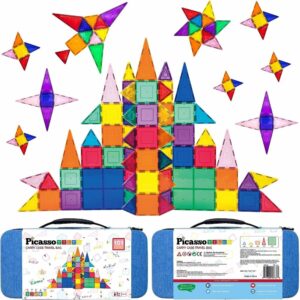 Magnetic Tile Set & Case 101 Piece Magnetic Tile Set & Case 101 Piece