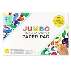 Jumbo Finger Paint Pad 11x17 Jumbo Finger Paint Pad 11x17