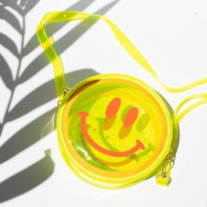 Jelly Yellow Smiley Handbag Jelly Yellow Smiley Handbag