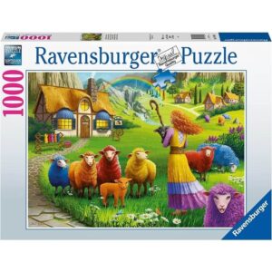 Happy Sheep Yarn Shop 1000 Piece Happy Sheep Yarn Shop 1000 Piece