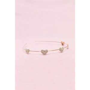 Rhinestone Heart Headband Rhinestone Heart Headband
