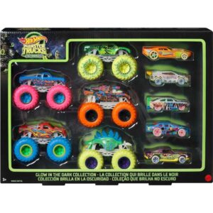 Hot Wheels Monster Truck Glow in the Dark Bundle Hot Wheels Monster Truck Glow in the Dark Bundle