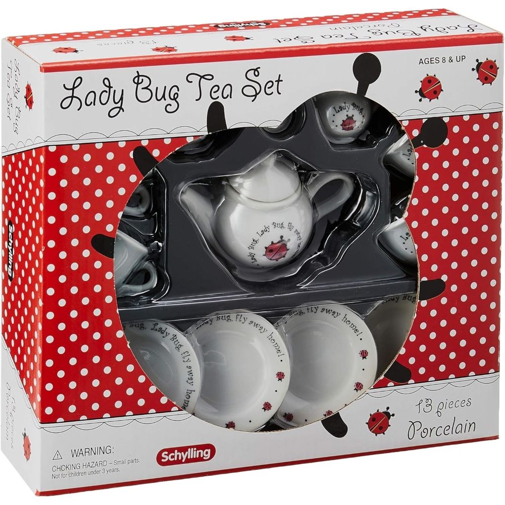 Ladybug Tea Set Toys & Co. Schylling