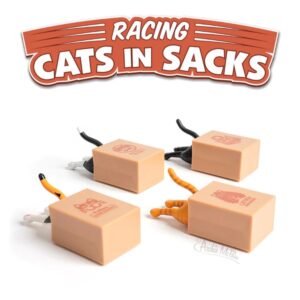 Racing Cats in Sacks Racing Cats in Sacks