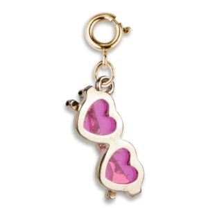 Gold Heart Sunglasses Charm Gold Heart Sunglasses Charm