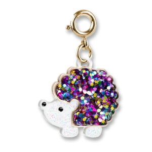 Gold Glitter Hedgehog Charm Gold Glitter Hedgehog Charm