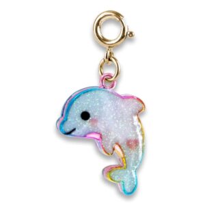 Gold Glitter Tie Dye Dolphin Gold Glitter Tie Dye Dolphin