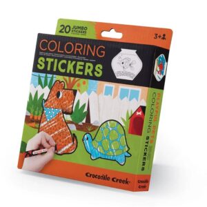 Coloring Sticker - Playful Pets