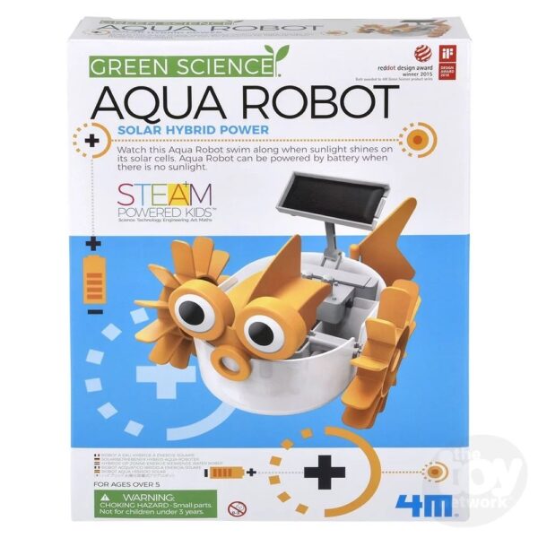 Kit Scientifique 4M Aqua Robot – Robot à Eau Et énergie Solaire, Pour Enfant (boîte FR) - 9