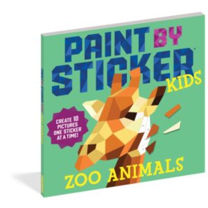 Paint By Sticker - Zoo Animals Paint By Sticker - Zoo Animals